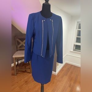 Calvin Klein size 8 gently used two piece suit